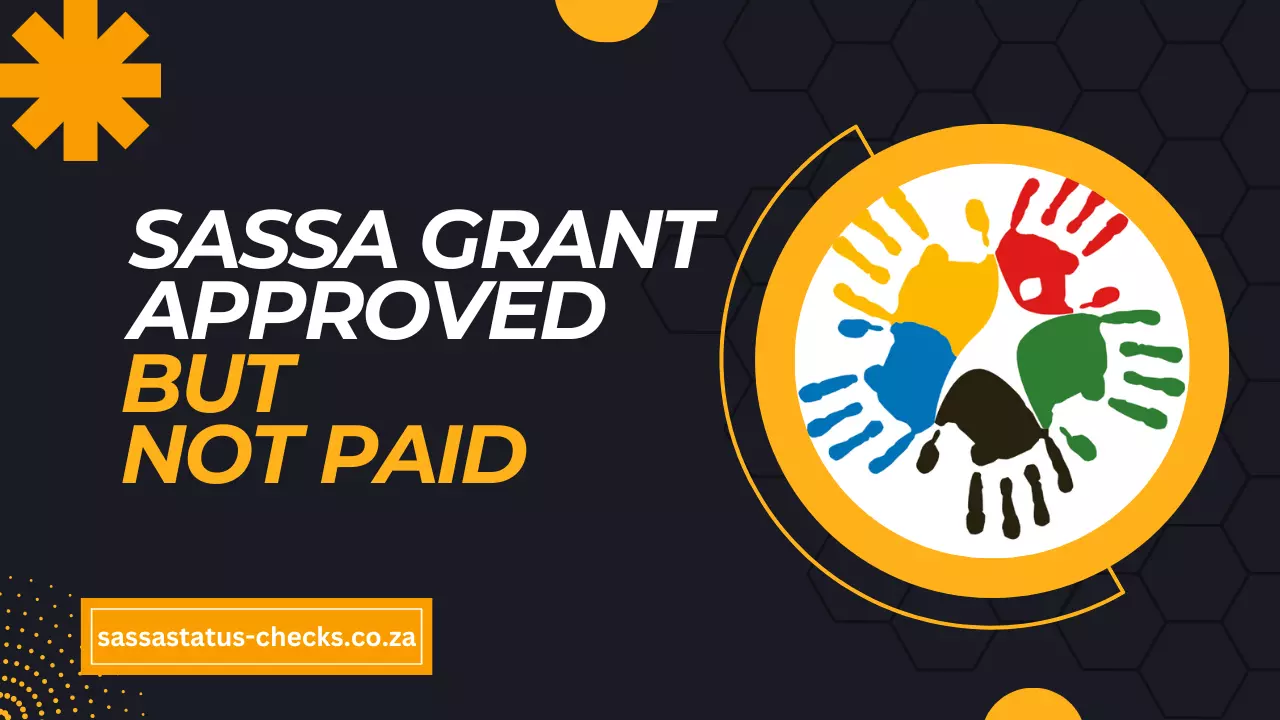 SASSA R350 Grant Approved But Not Paid